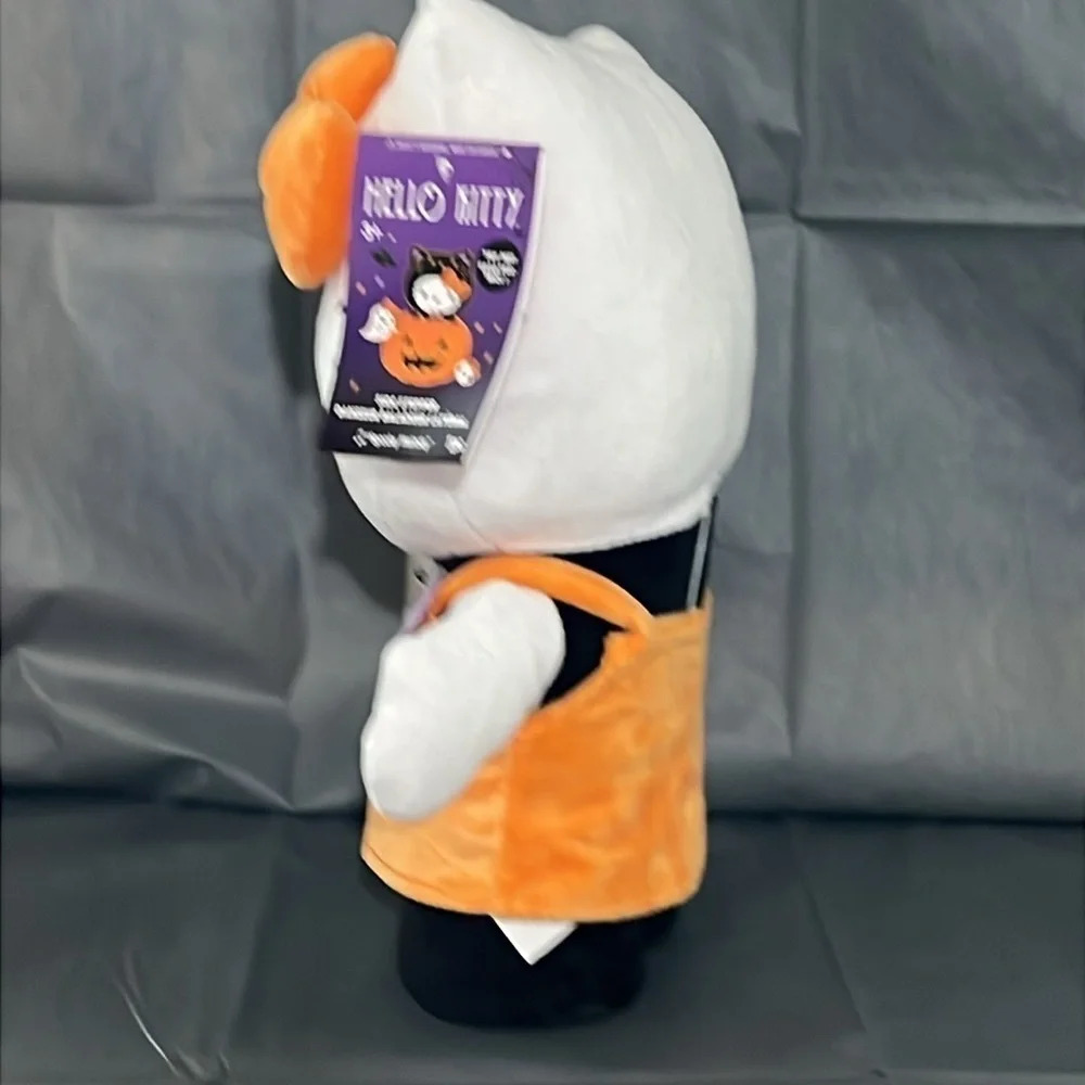 Hello Kitty Halloween Side Stepper Orange Pumpkin new - Picture 6 of 8